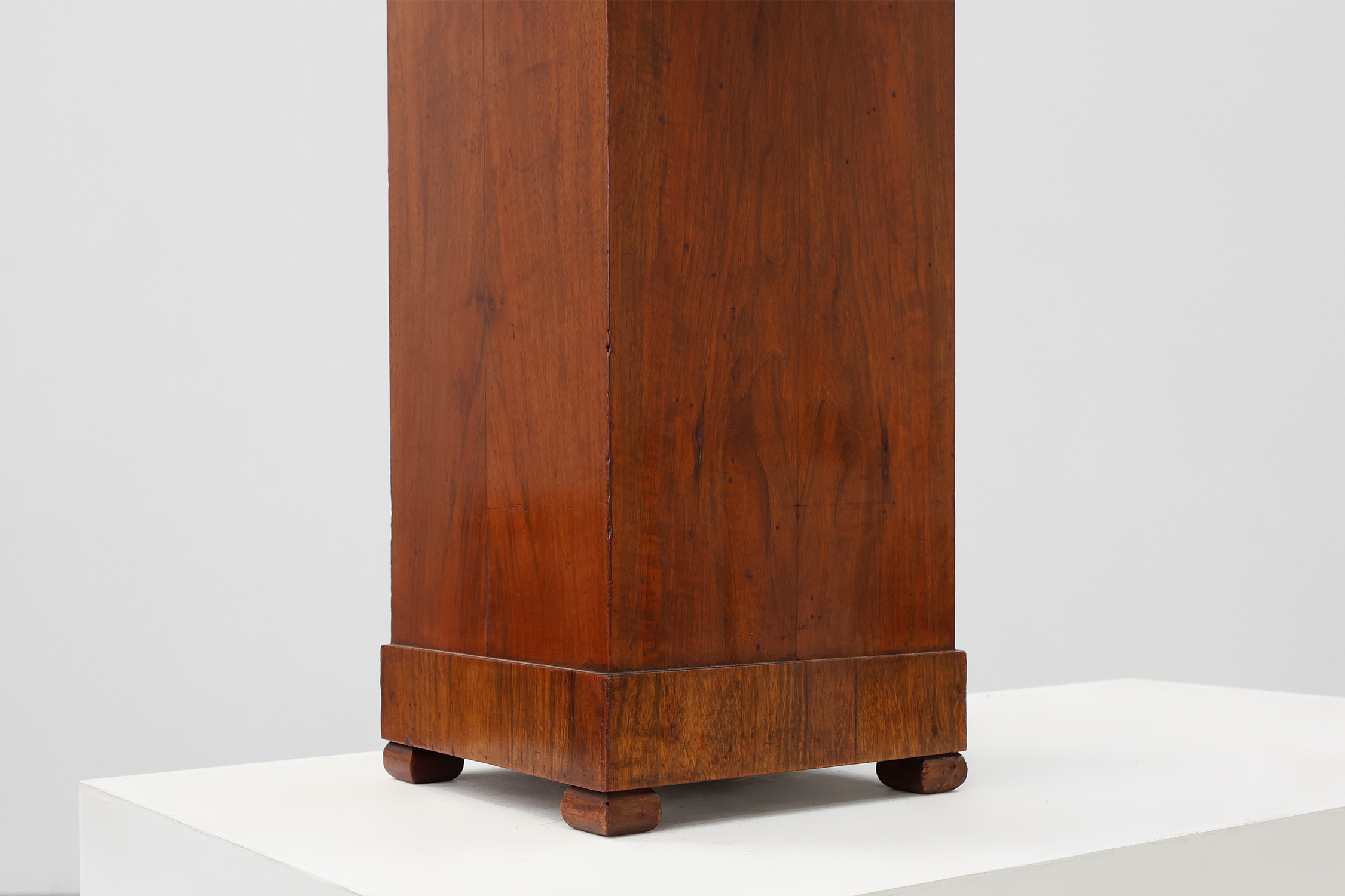 Art Deco wooden umbrella stand, Italy 1920sthumbnail